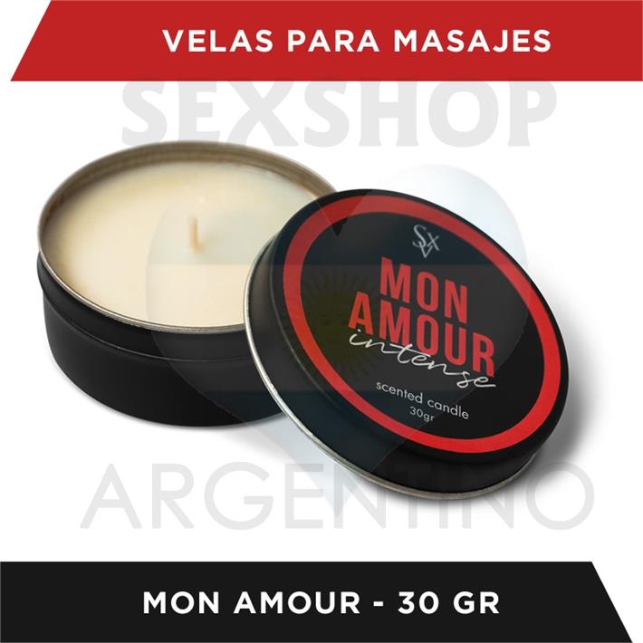 Vela para masages Candle Mon Amour 30grs